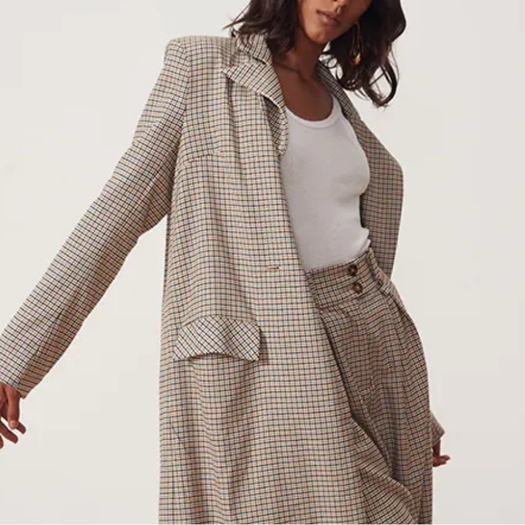 Song of Style Buffy Plaid Coat // Medium - Picture 8 of 15